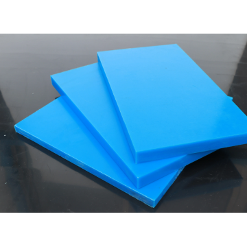 Blue UHMWPE -Platte